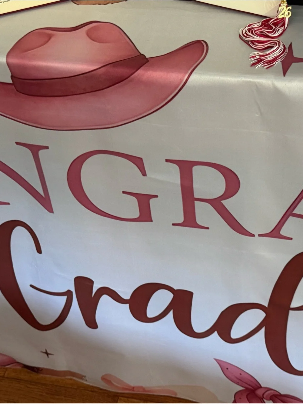 Congrats Grad Banner, 2 vertical grad banners & 2x 2026 sparkles